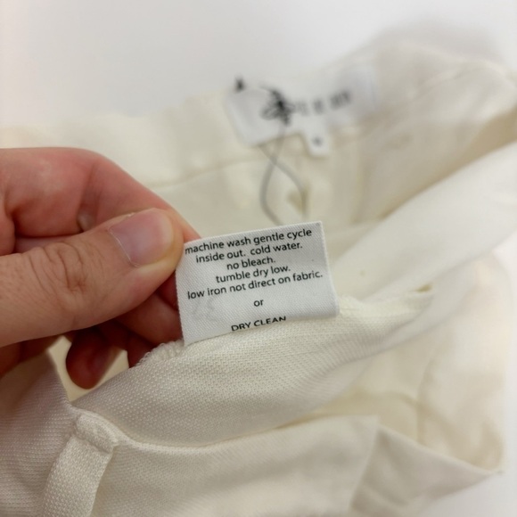 Just Bee Queen Kai Pant in Ivory Size M - Picture 10 of 13